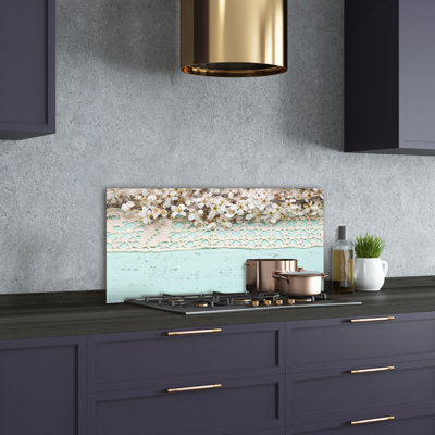 Dianella 50cm W x 100cm L Glass Peel and Stick Panel