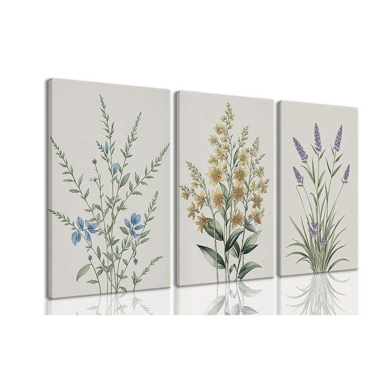 3 Piece Wrapped Canvas Print