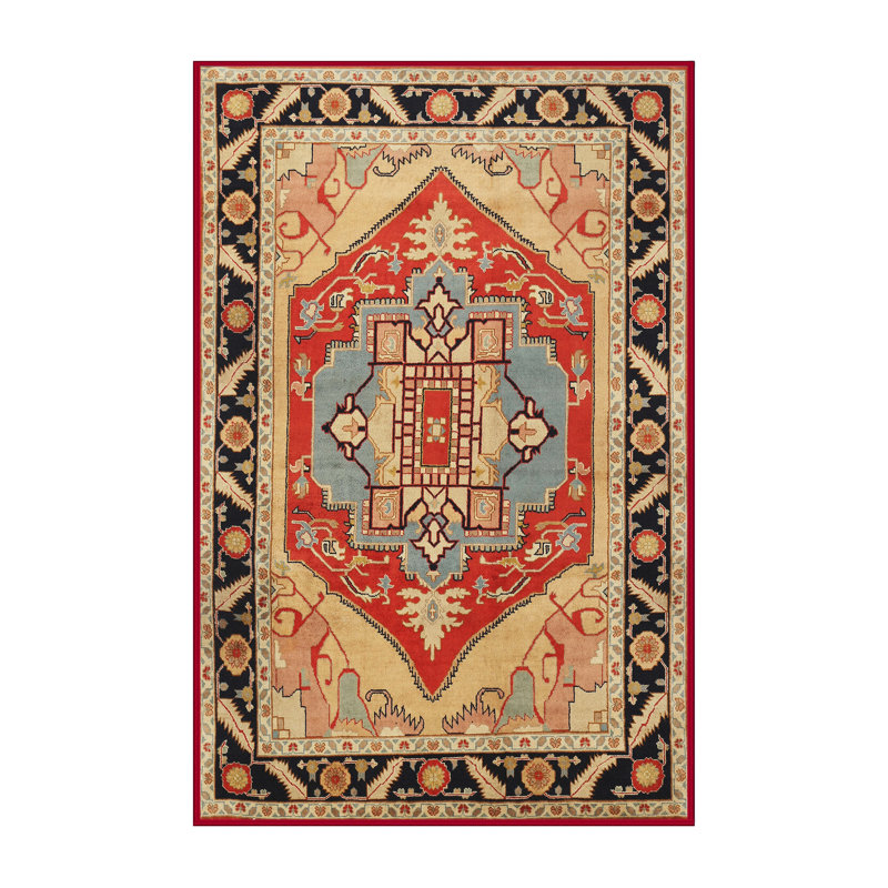 Bregman Oriental Indoor Rug, Rectangle 4' x 6'