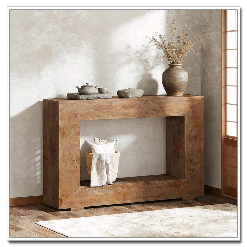 Console moderne, Bois