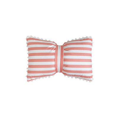 Housse de coussin à rayures 50x33cm