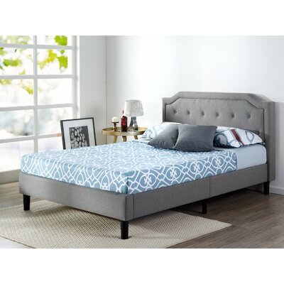 Zinus Upholstered Bed & Reviews | Wayfair