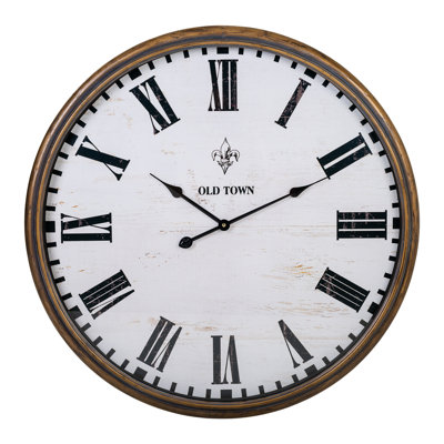 Truett Metal Wall Clock