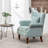 Johnathan 29'' Wide Velvet Wingback Chair-866328924