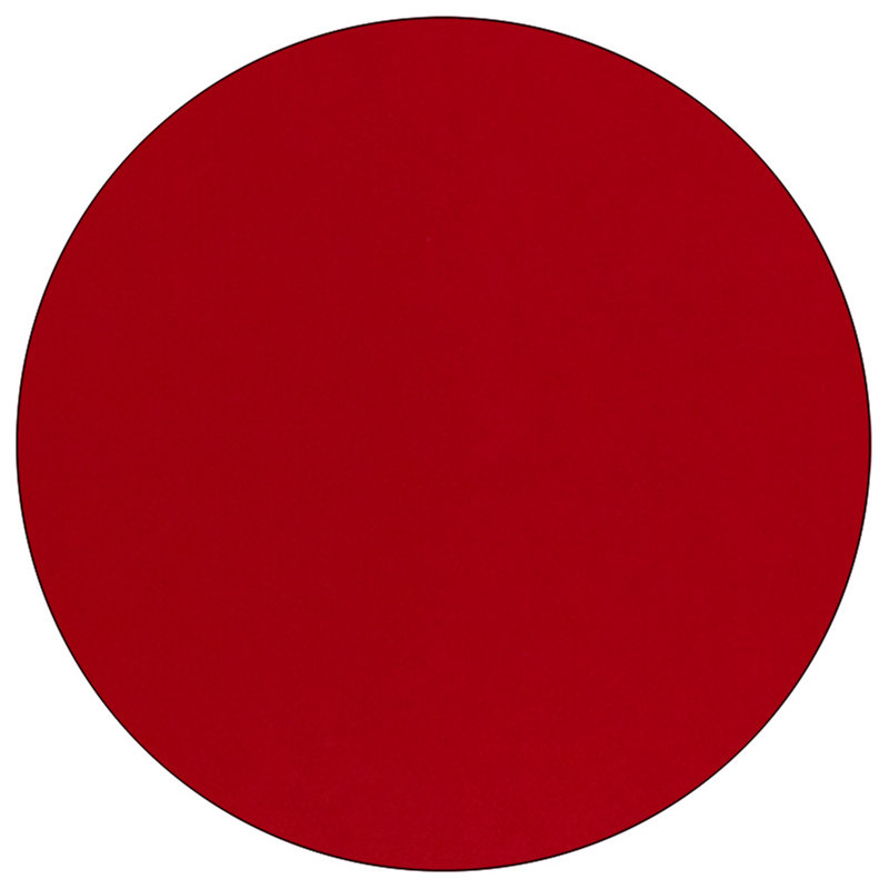 Table d'activité 42 po Goddard, L 42 po x P 42 po x H 21,125 po à 30,125 po, Rouge