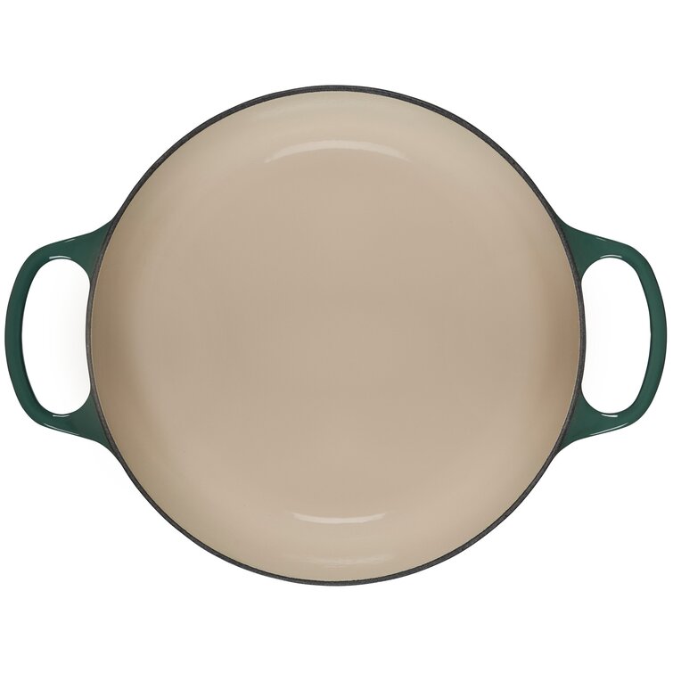 Le Creuset ® Signature Round Cream French Ovens with Lid  Enameled cast  iron cookware, Cool kitchens, Crate and barrel
