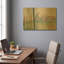 «Le Grand Canal» par Claude Monet, art mural en métal doré, 24 po x 16 po-33468563