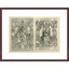 La philosophie et un empereur des Habsbourg de «Quatuor Libri Amorum», écrit par Konrad Celtis de Nurernberg par Albrecht Dürer, impression par estampe numérique encadrée