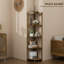 130.8cm H x 30cm W Corner Bookcase