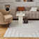 Carmel Modern Geometric Cream/Terra Area Rug