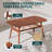 Arnitra Solid Wood Top Coffee Table