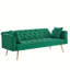 Canapé-lit rembourré de style moderne 71,65 po-351605420