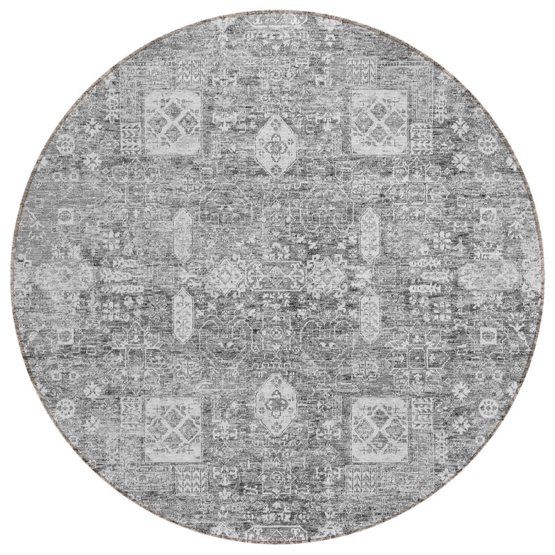 Tapis rond 8 po