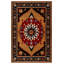 Tapis marocain coloré en coton et polyester à imprimé numérique Madeline Collection-564939698