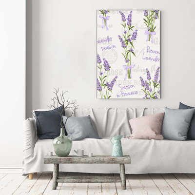 Lavender - Wrapped Canvas Print