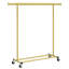 Ahmoni 132cm Rolling Clothing Rack-745290180