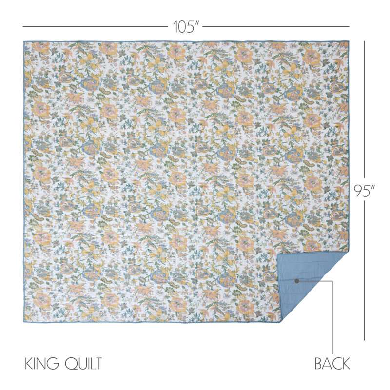 Cotton Floral Quilt
