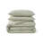 Peri Home Sasha Bows Duvet Set Green-112875163