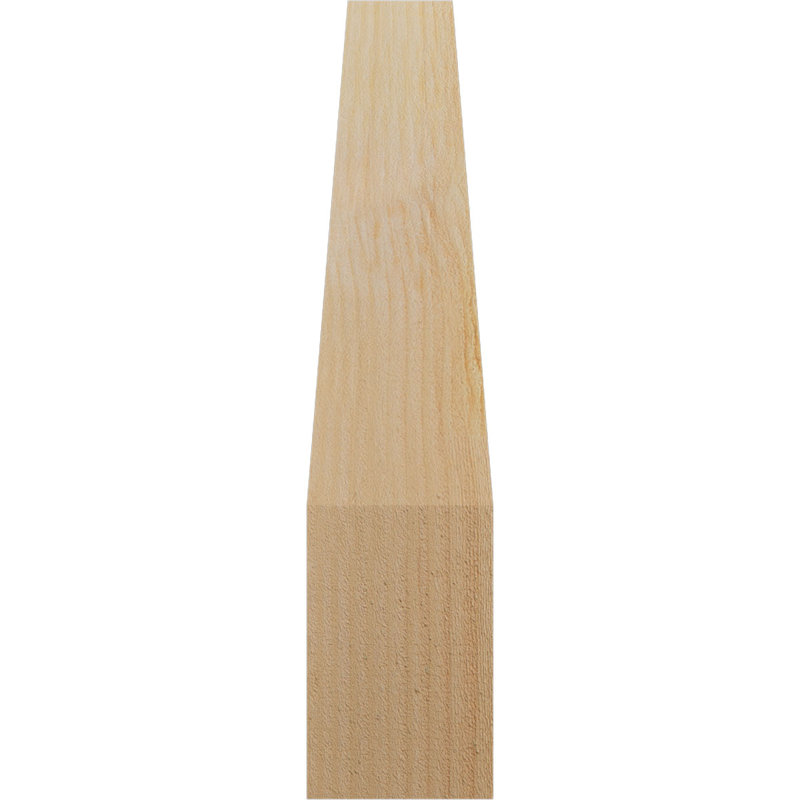 Attelle de genou à scie brute traditionnelle, l 4 po x P 18 po x H 22 po, sapin Douglas, Douglas (sciage brut)