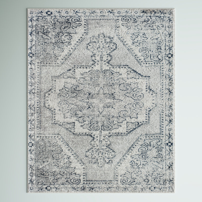 Tapis gris Gabriel Gabriel, Rectangle 5 pi 3 po x 7 pi