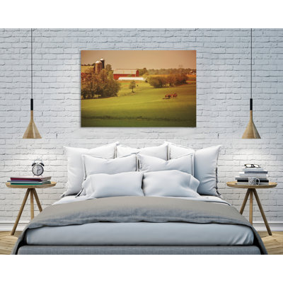 «Fall Farm», toile tendue par Aledanda