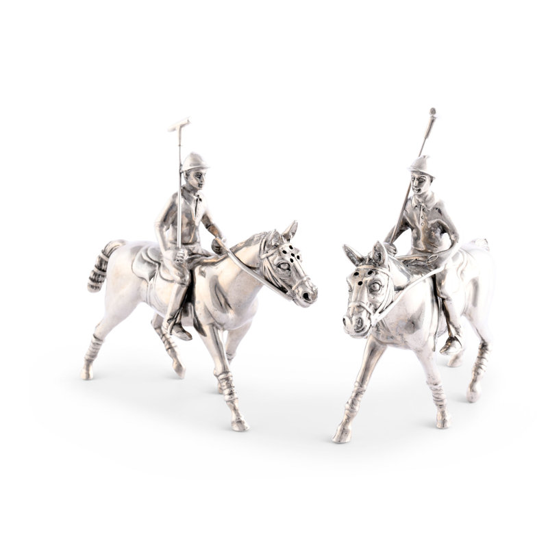 Equestrian Salt And Pepper Shaker Set