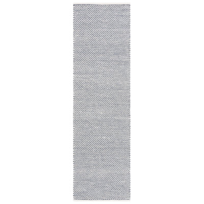 Cace Flat Weave Wool/Cotton Rug in Navy