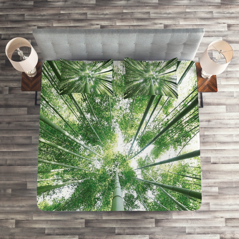 Eclectic Polyester Coverlet, King Bedspread + 2 Shams