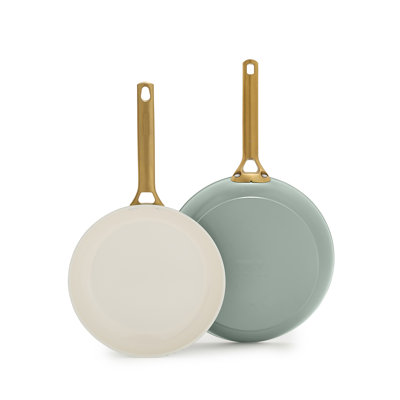 Greenpan Padova Reserve Pro 2 Piece Frypan Set 24 & 28cm - Moss