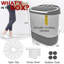 Pyle .93 pieds cubes cu. Pieds décoratifs gris