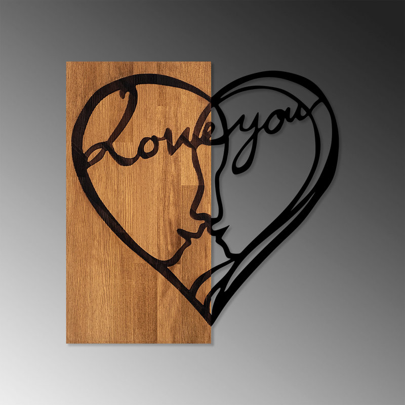 Décoration murale en bois