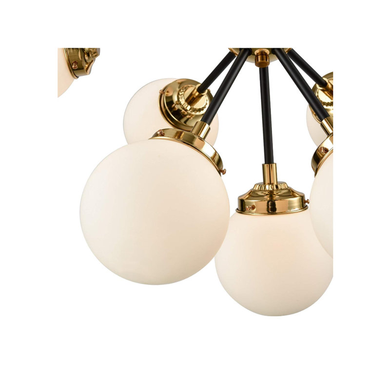 11 - Light Sputnik Globe Chandelier