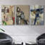 Blast, reproduction sur toile 3 pièces-91886963-91886966