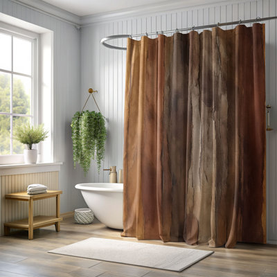 Abstract Shower Curtain