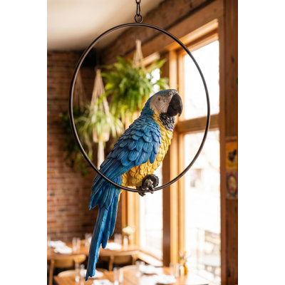 Polly in Paradise Parrot Statue