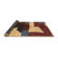 Tapis décoratif multicolore à motif abstrait-1268058494