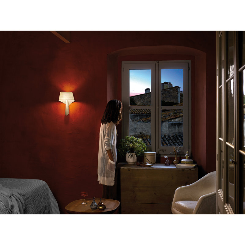 Air Wall Sconce GU24 Base, Ivory White, GU24 Base