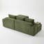 Canapé d'angle en forme de L Cloud Couch avec assise profonde et confort moelleux, aucun assemblage requis-195339576