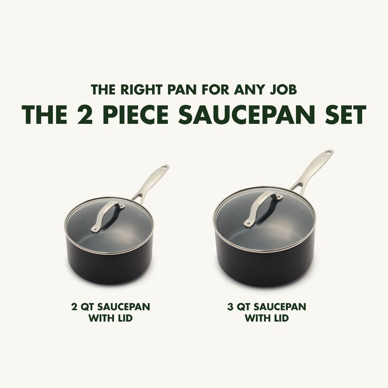 GreenPan Valencia Pro 2-qt. Saucepan with Lid