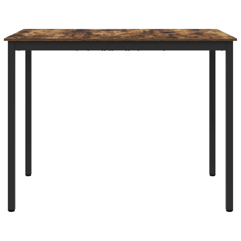 Standing Bar Table Engineered Wood, Walnut, 105cmH x 140cmL x 80cmW