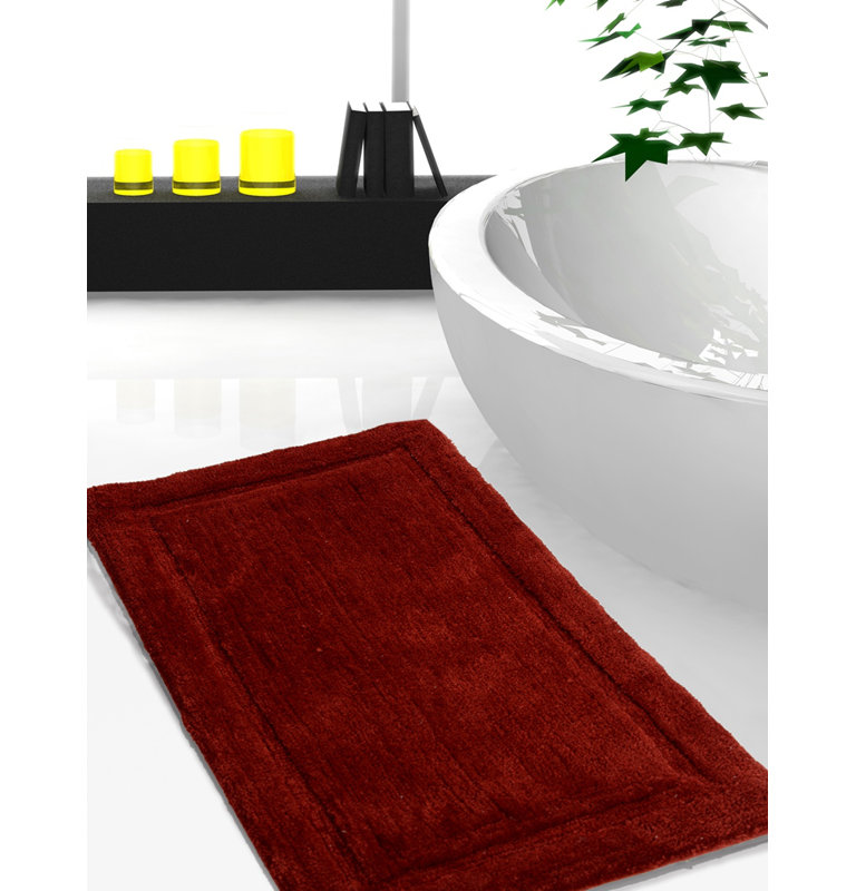Tapis pour salle de bain Arsenij, Marsala