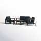 Townsend 4 - Person Patio Conversation Sets with Cushions
