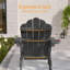 Chaise Adirondack pliante résistante aux intempéries-109747733