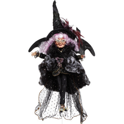 Figurine de sorcière d'automne