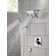 Rain Adjustable Shower Head with H2Okinetic Technology