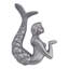 Mermaid 2 1/2" Length Novelty Knob-1684935794