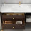 Armoire de salle de bain moderne de style chinois.