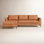 Full Grain Leather Sofa and Chaise