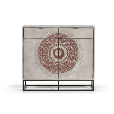 Hillendale 100cm Solid Wood Top Console Table