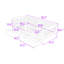 Lit plateforme en bois pour enfants avec garde-corps et 2 tiroirs-1273097073-1273097074